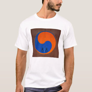 Camiseta Símbolo de Yin y Yang, Corea del Sur