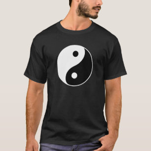 Camiseta Símbolo de Yin y Yang Paz Equilibrio De Amor Yoga