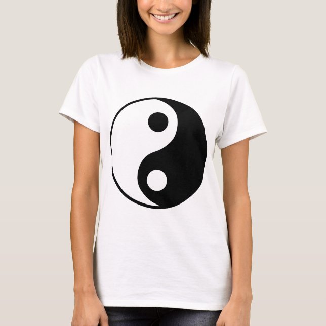 Camiseta Símbolo de Yin Yang (Anverso)