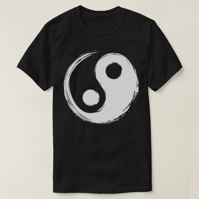 Camiseta Símbolo de Yin Yang (Diseño del anverso)