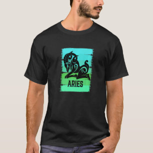 Camiseta Símbolo de zodiac Aries Stuts Ram Signo de la marc