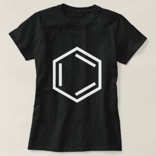 CAMISETA SÍMBOLO DEL ANILLO DE BENZENE