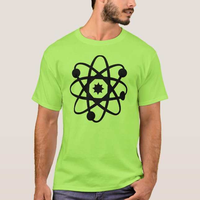 Camiseta símbolo del átomo (Anverso)