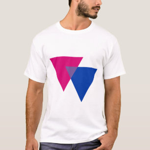 Camiseta Símbolo del Bisexuality