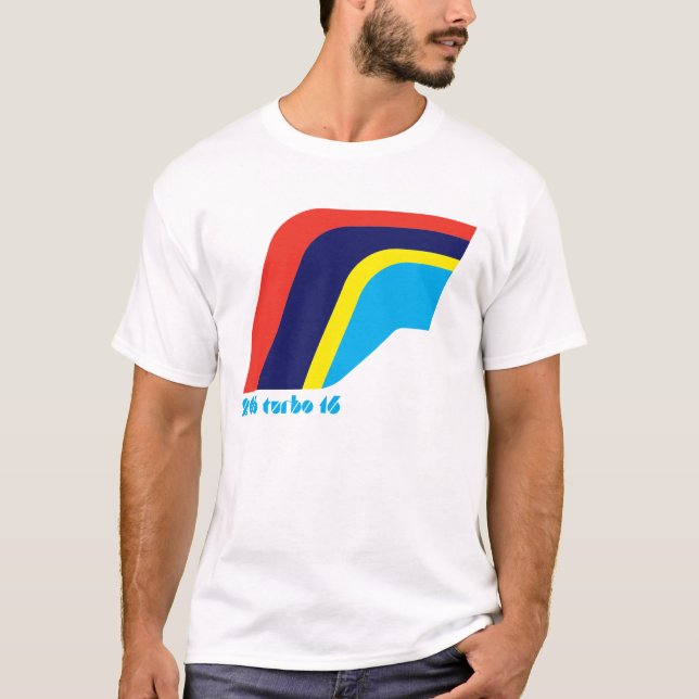 Camiseta Símbolo del coche del músculo Peugeot 205 Turbo Ra