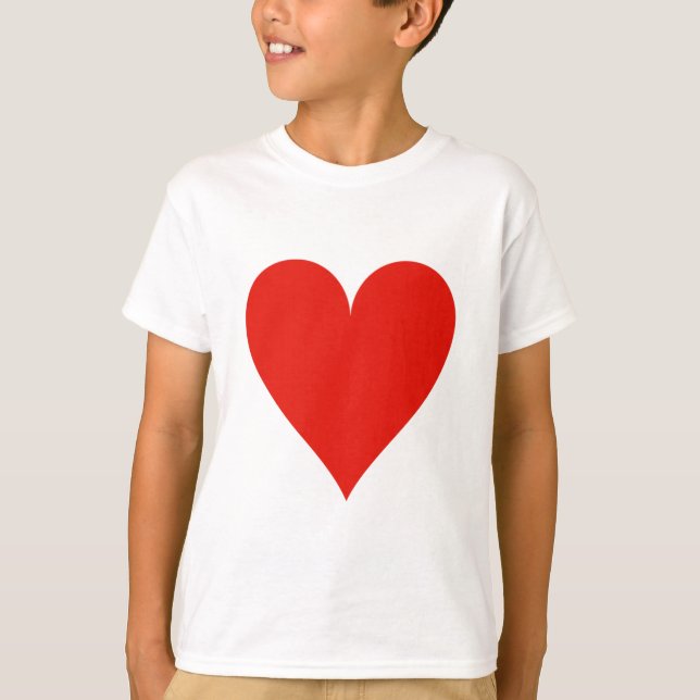 Camiseta Símbolo del corazón (Anverso)