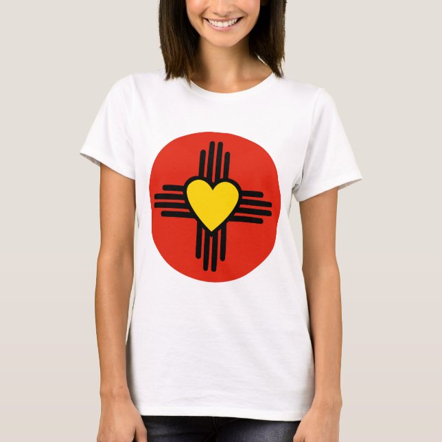 Camiseta Símbolo del corazón de Zia (Anverso)
