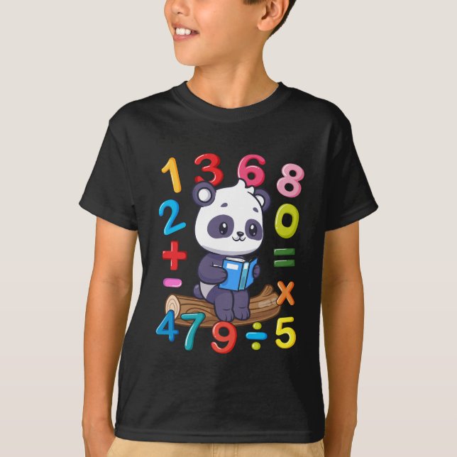 Camiseta Símbolo del Día de las matemáticas número niños Ch (Anverso)
