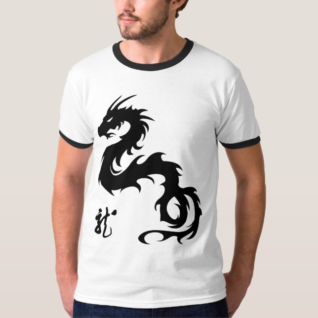 Camiseta simbolo del dragón (Anverso)