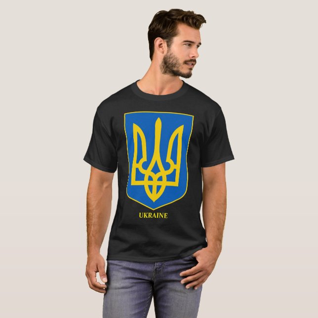 Camiseta Símbolo del estado principesco Volodymyr la Gran U (Anverso completo)