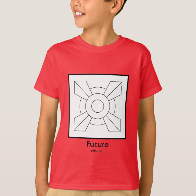 Camiseta Símbolo del futuro (Anverso)