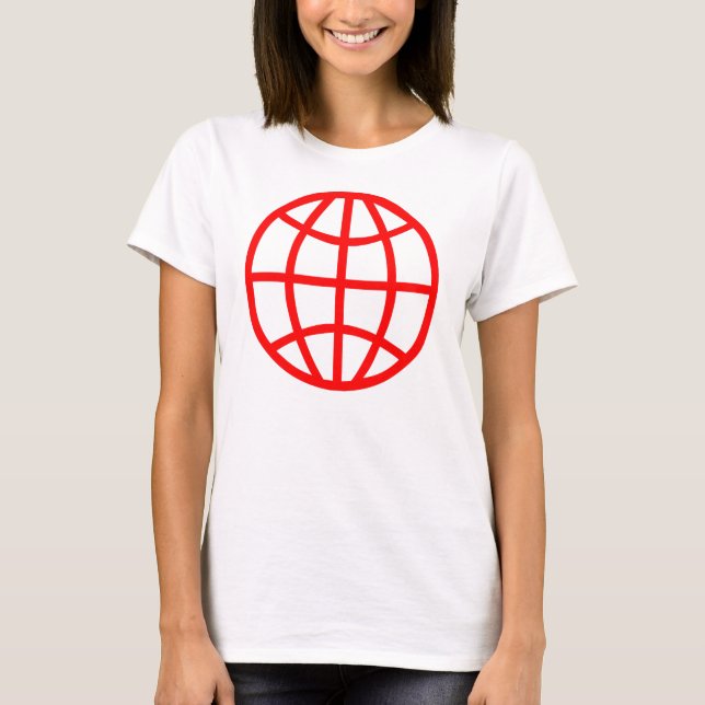 Camiseta Símbolo del globo (Anverso)