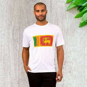 Camiseta Símbolo del león de la bandera nacional de Sri Lan