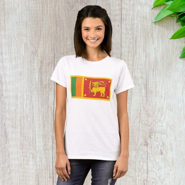 Camiseta Símbolo del león de la bandera nacional de Sri Lan (Subido por el creador)