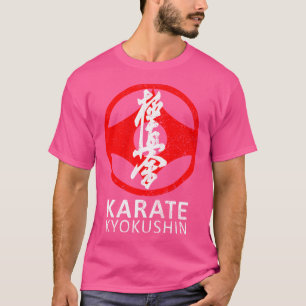 Camiseta Símbolo del logotipo de Kyokushushin Karate Marcia