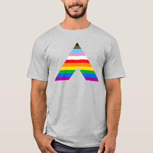 Camiseta Símbolo del orgullo aliado inclusivo T-Shirt