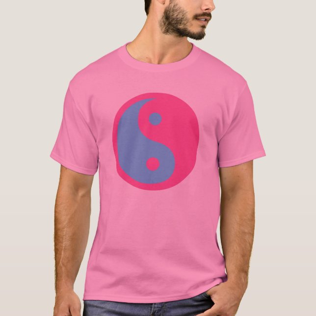 Camiseta Símbolo del transexual de Yin y de Yang (Anverso)