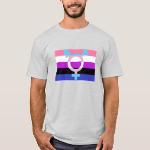 Camiseta Símbolo del transporte de la bandera de
