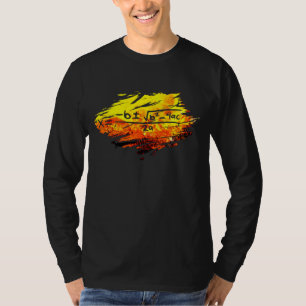 Camiseta Símbolo divertidísimo T de fórmula cuadrática I ma