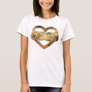 Camiseta Símbolo doble Infinity Heart BiColor