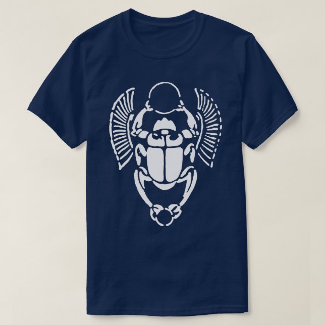 Camiseta Símbolo egipcio de Scarab (Diseño del anverso)