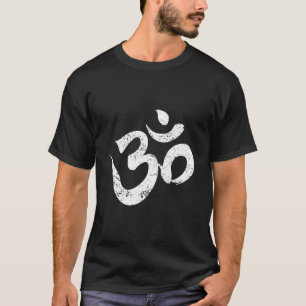 Camiseta Símbolo espiritual del yoga Om Meditación Aum Ohm