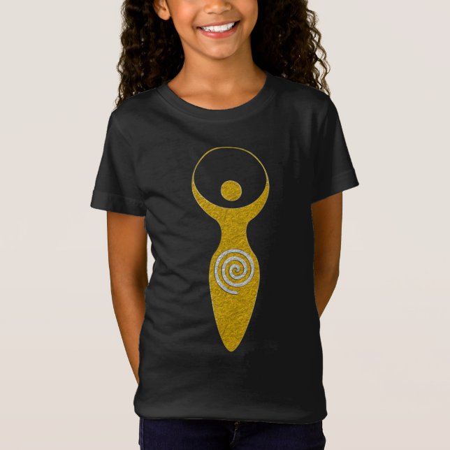 Camiseta Símbolo espiritual - Diosa de la Tierra Gaya 1 Fla (Anverso)