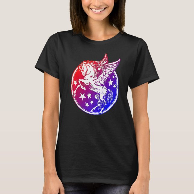 Camiseta Símbolo estadounidense de potencia de cosecha de c (Anverso)