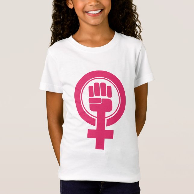 Camiseta Símbolo femenino de resistencia (Anverso)