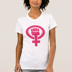 Camiseta Símbolo femenino de resistencia