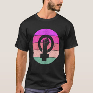 Camiseta Símbolo feminista de igualdad femenina empoderamie