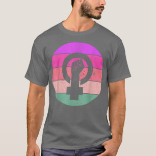 Camiseta Símbolo feminista de igualdad femenina empoderamie