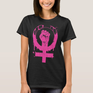 Camiseta Símbolo feminista del Día Internacional de la Muje