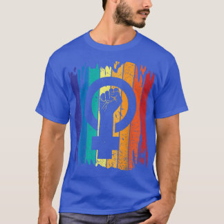 Camiseta Símbolo feminista: Empoderamiento de la igualdad f
