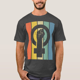 Camiseta Símbolo feminista: Empoderamiento de la igualdad f