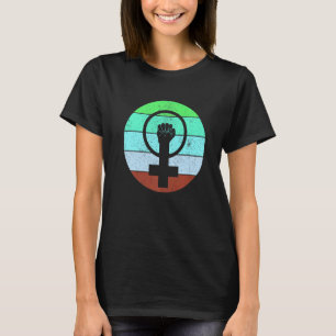 Camiseta Símbolo feminista igualdad de la mujer