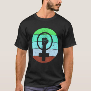 Camiseta Símbolo feminista igualdad de la mujer