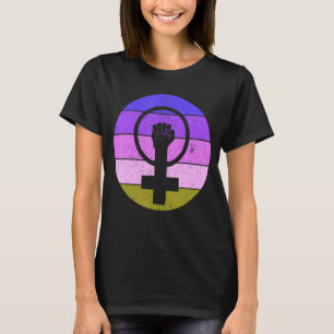 Camiseta Símbolo feminista igualdad de la mujer