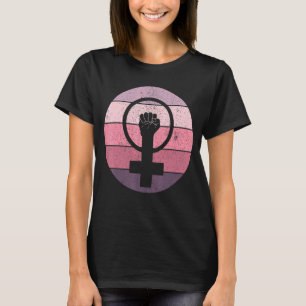 Camiseta Símbolo feminista mujer por la igualdad