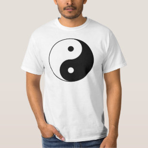 Camiseta Símbolo filosófico de motivación de Yin y de Ya
