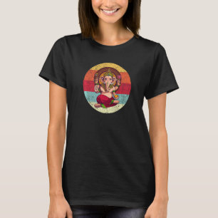 Camiseta Símbolo Ganesh Yoga Dios hindú Hombres Mujeres Med