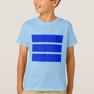Camiseta Símbolo genial de 3 líneas Uniformidad y armonía