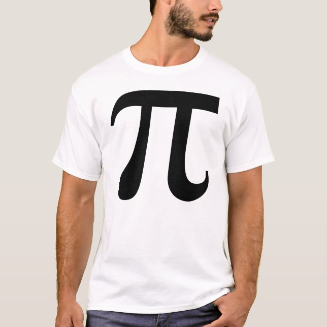 Camiseta Símbolo gigante "Pi" (Anverso)