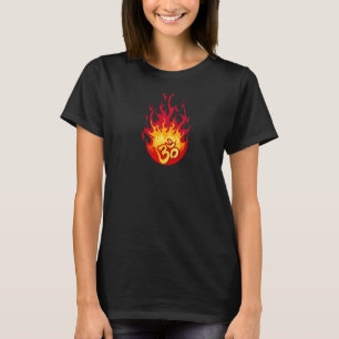 Camiseta Símbolo hindú Om de Firey para yoga
