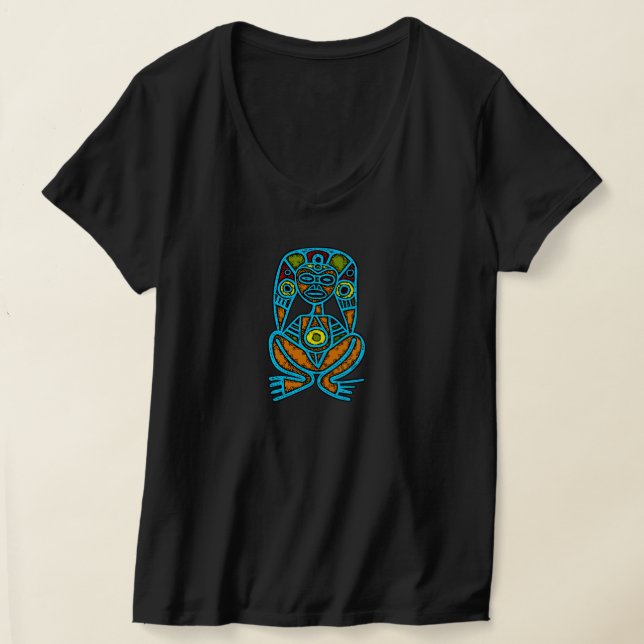 Camiseta Símbolo indígena T-Shirt de la diosa de Atabey (Distribución )