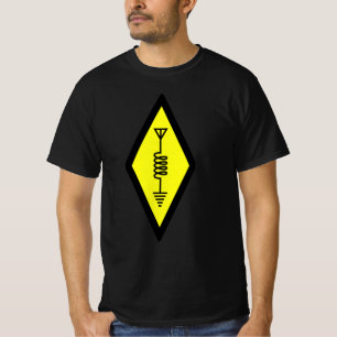 Camiseta Símbolo Internacional de Radioaficionado HamRadio 