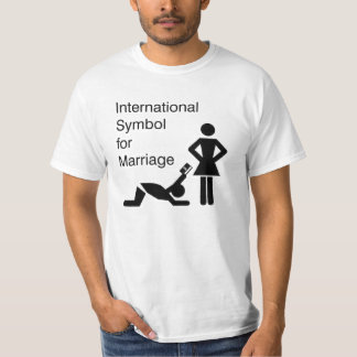 Camiseta Símbolo internacional para la boda