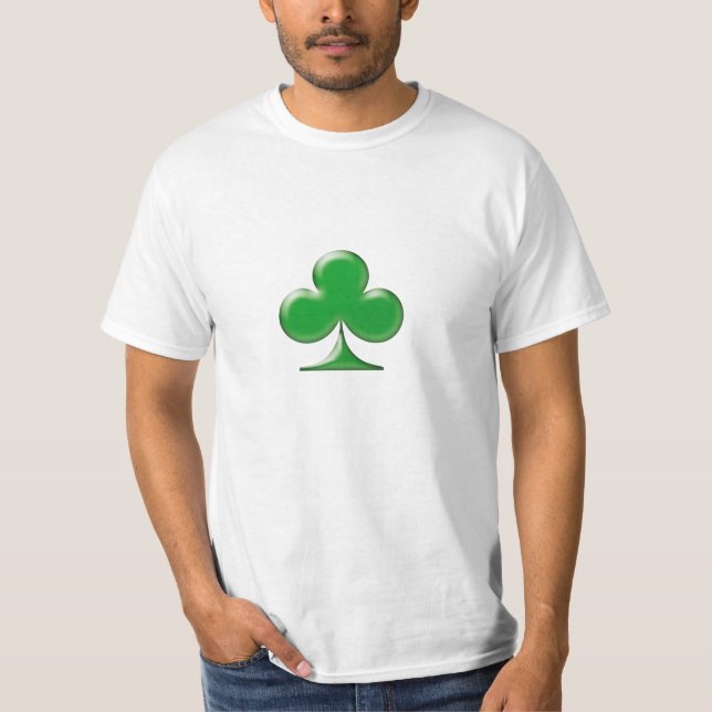Camiseta Símbolo irlandés del amante verde del Día de San P (Anverso)