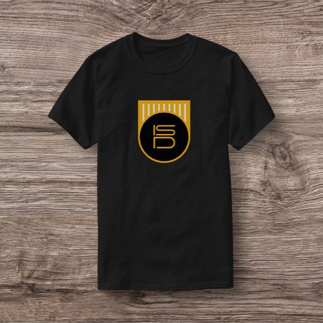 Camiseta Símbolo ISD Círculo negro y oro T-Shirt (Subido por el creador)