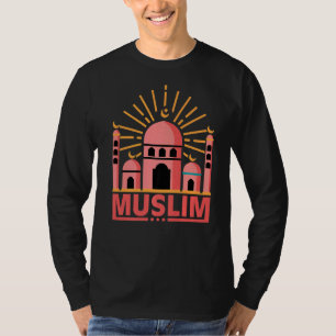 Camiseta Símbolo islámico Guay retro musulmán